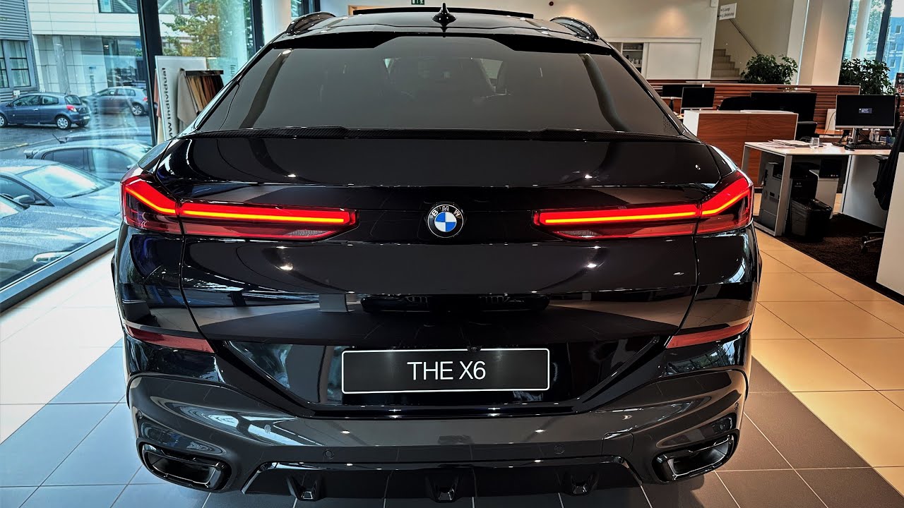 2023 BMW X6 Beautiful Blue interior - exterior visual review
