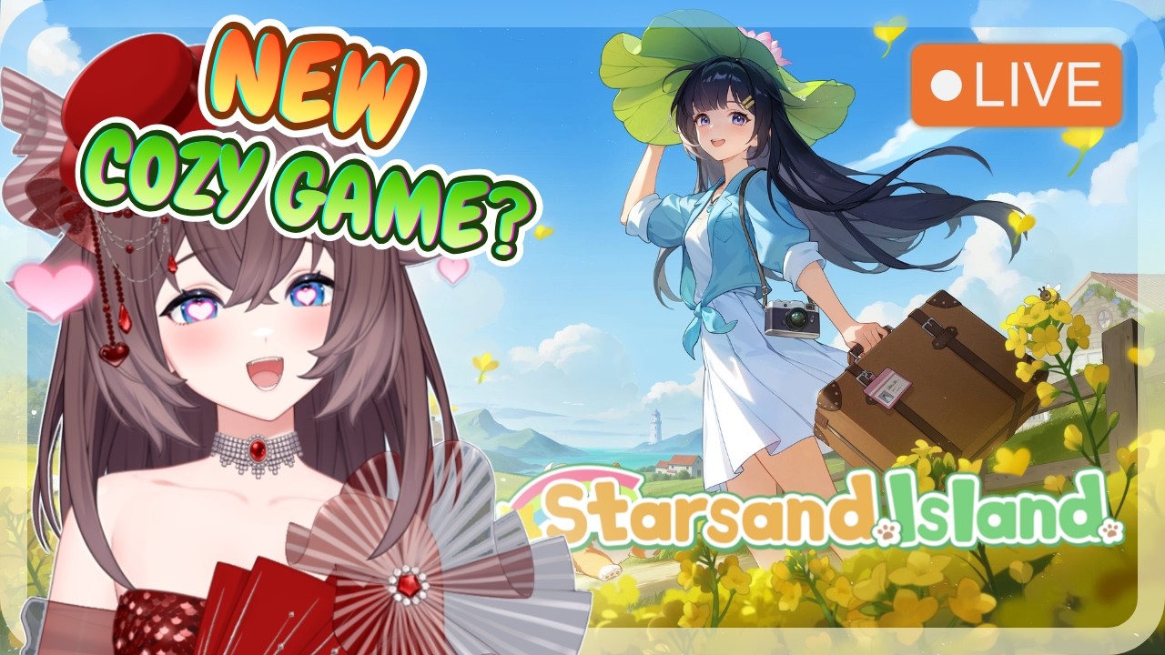 【 STARSAND ISLAND 】A NEW COZY FARM LIKE GAME ???