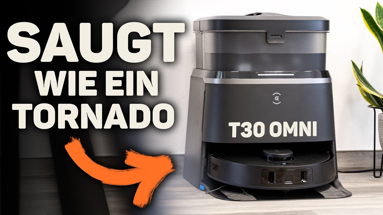 Kompakter Saugroboter mit super Wischleistung: Ecovacs Deebot T30 Omni (Test)