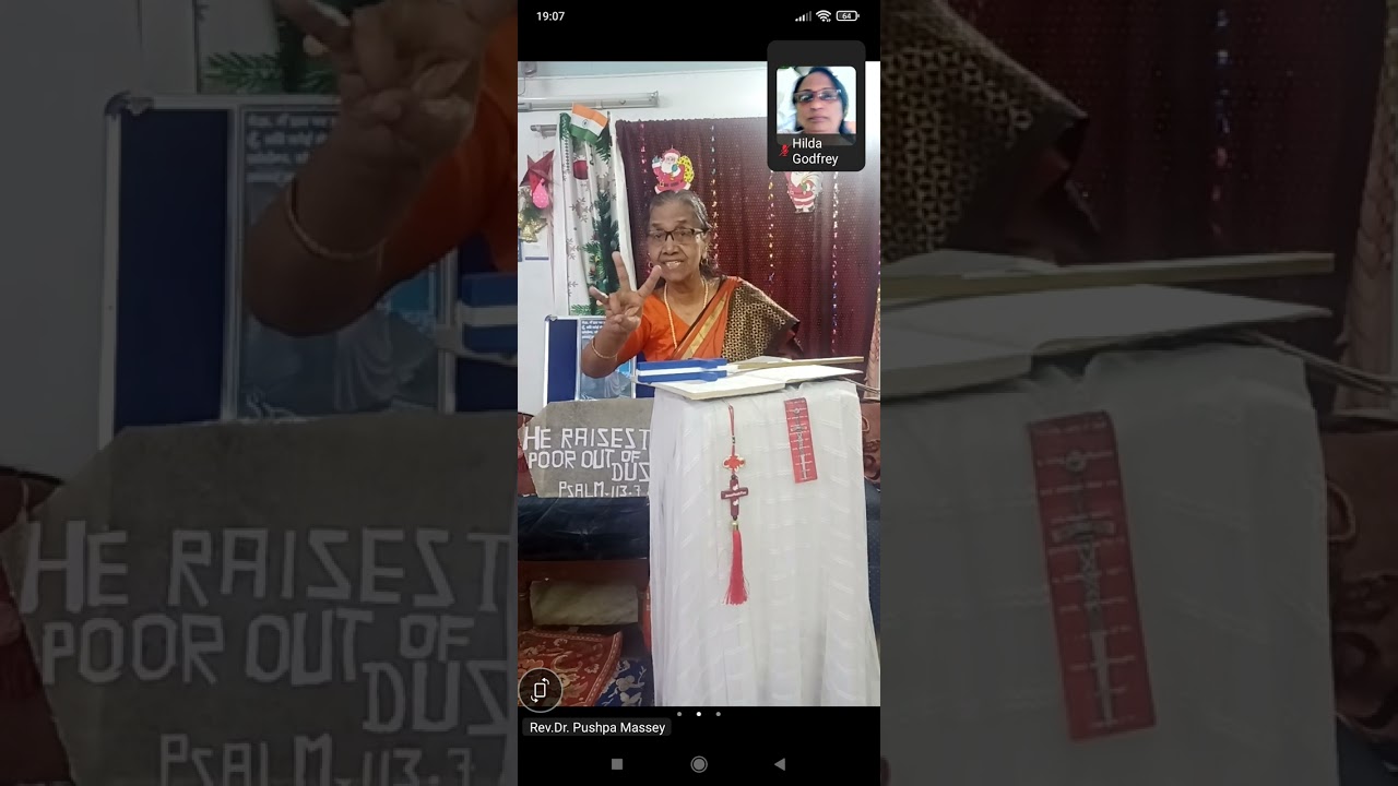 Blessings because of Discipline Rev.Dr Jerry Pushpa Massey 