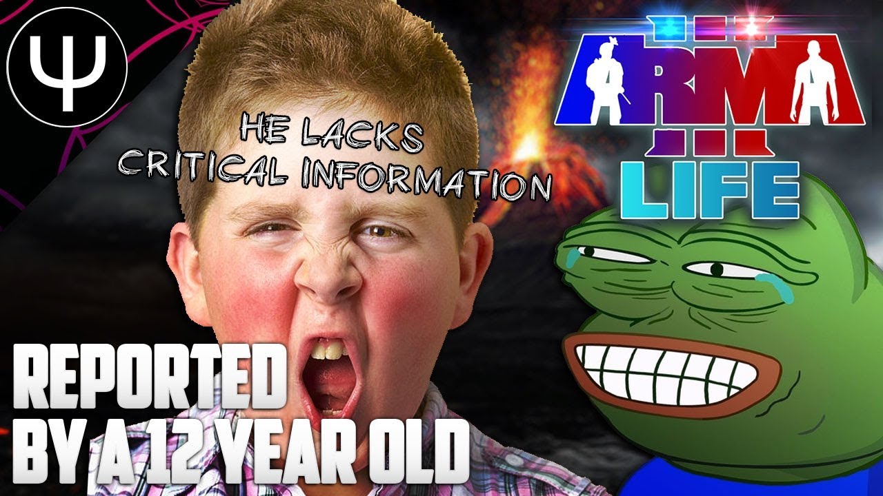 ARMA 3: Kamdan Life Mod — REPORTED By A 12 Year Old!