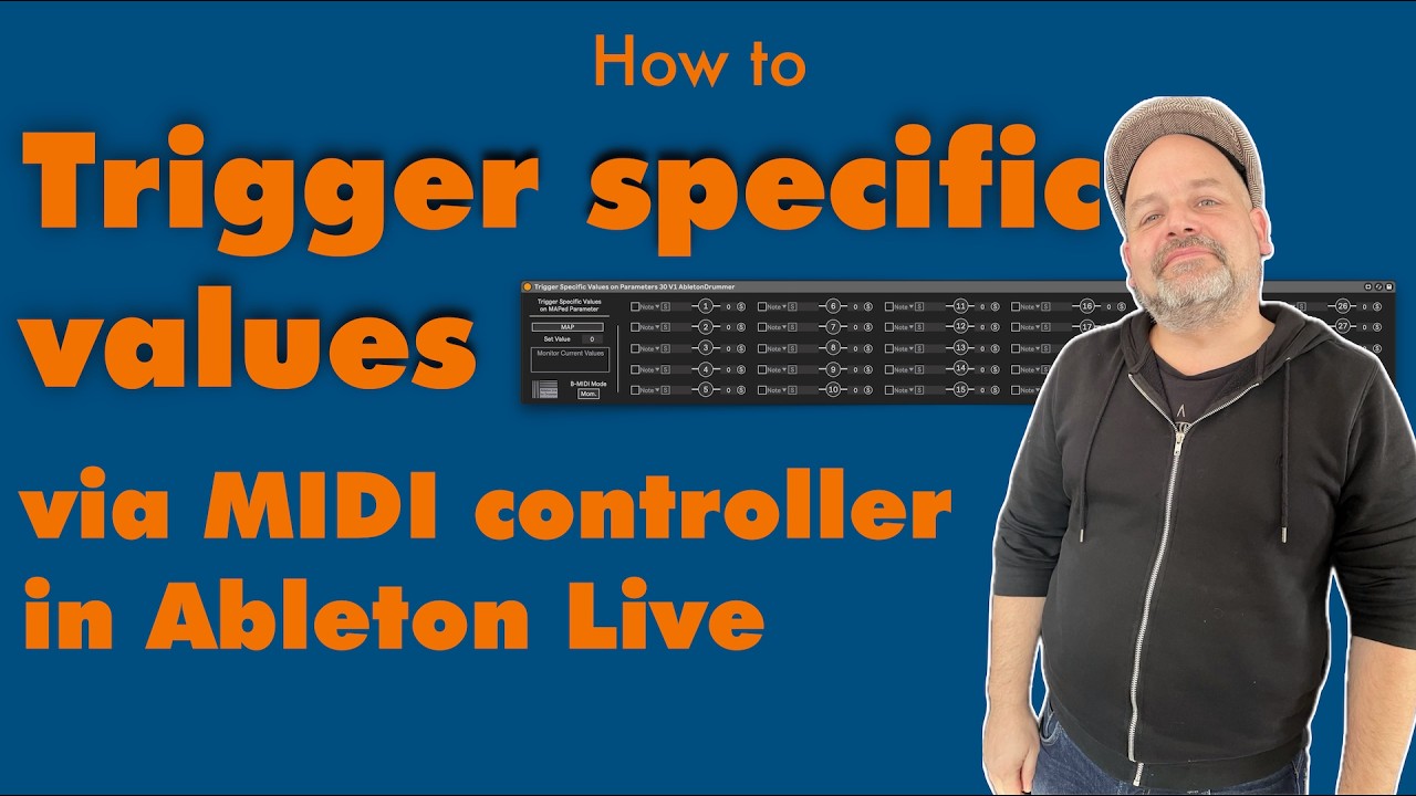 Как активировать определенные значения с помощью MIDI-контроллера в Ableton Live