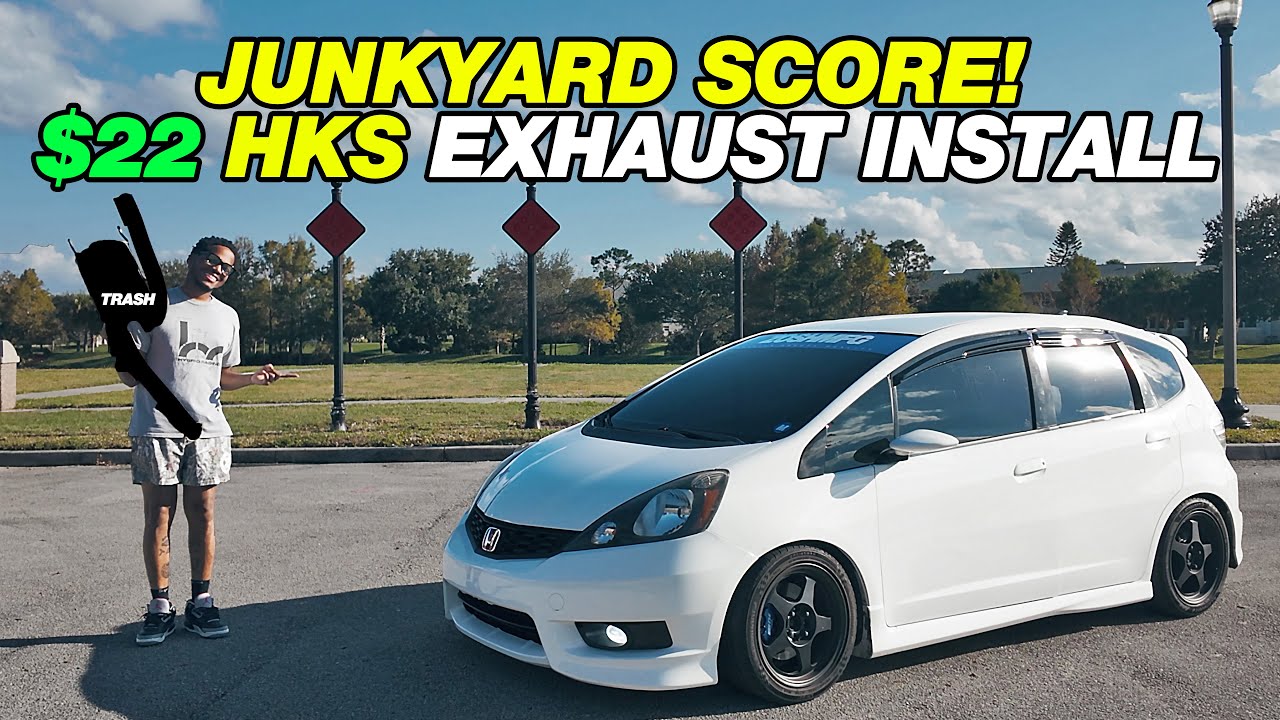 ВЕРНУЛИСЬ К МОДИФИКАЦИИ HONDA FIT — УСТАНОВКА ЗАДНЕЙ МОСТЫ HKS Hi-Power (ОЦЕНКА НА СБОРЕ 22 ДОЛЛАРА)