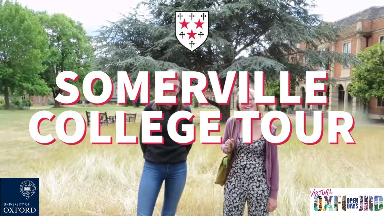 Tour of Somerville College, University of Oxford!