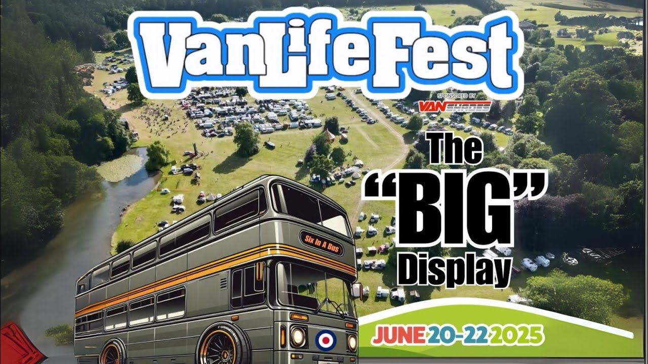🔥 We Caused CHAOS on the A64! | VanLife @ The Hall 2025