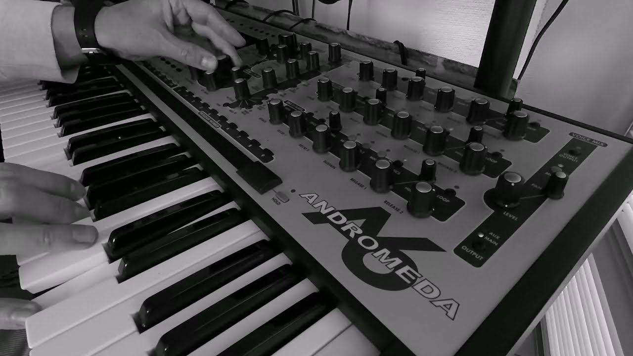 Alesis Andromeda A6 | No Talking | 13 minutes in black & white