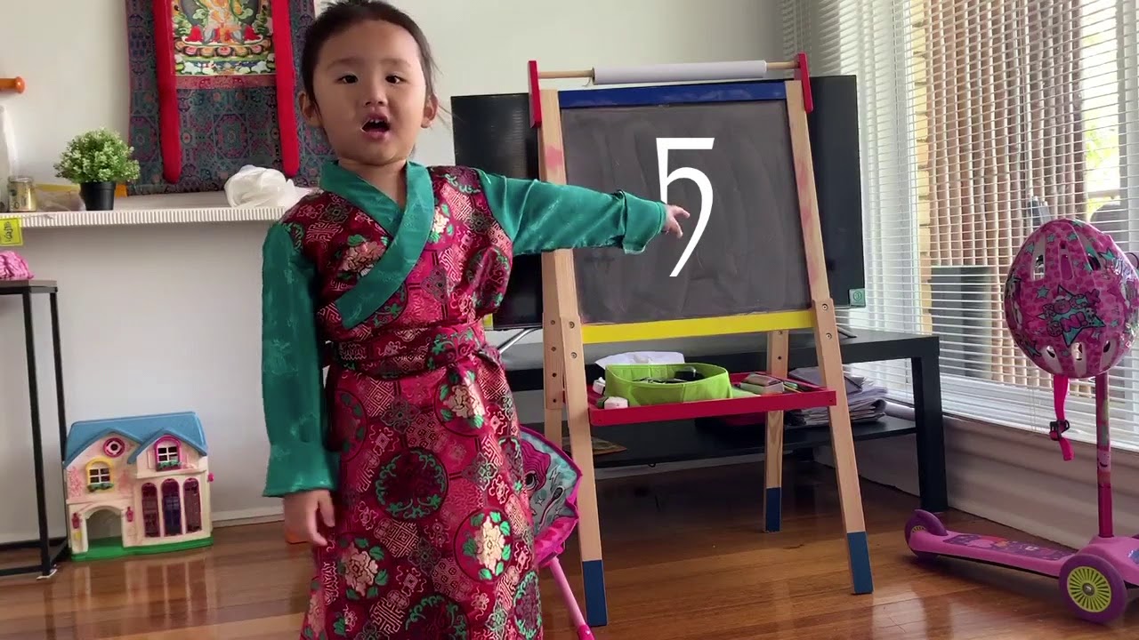 Tibetan Alphabet for kids