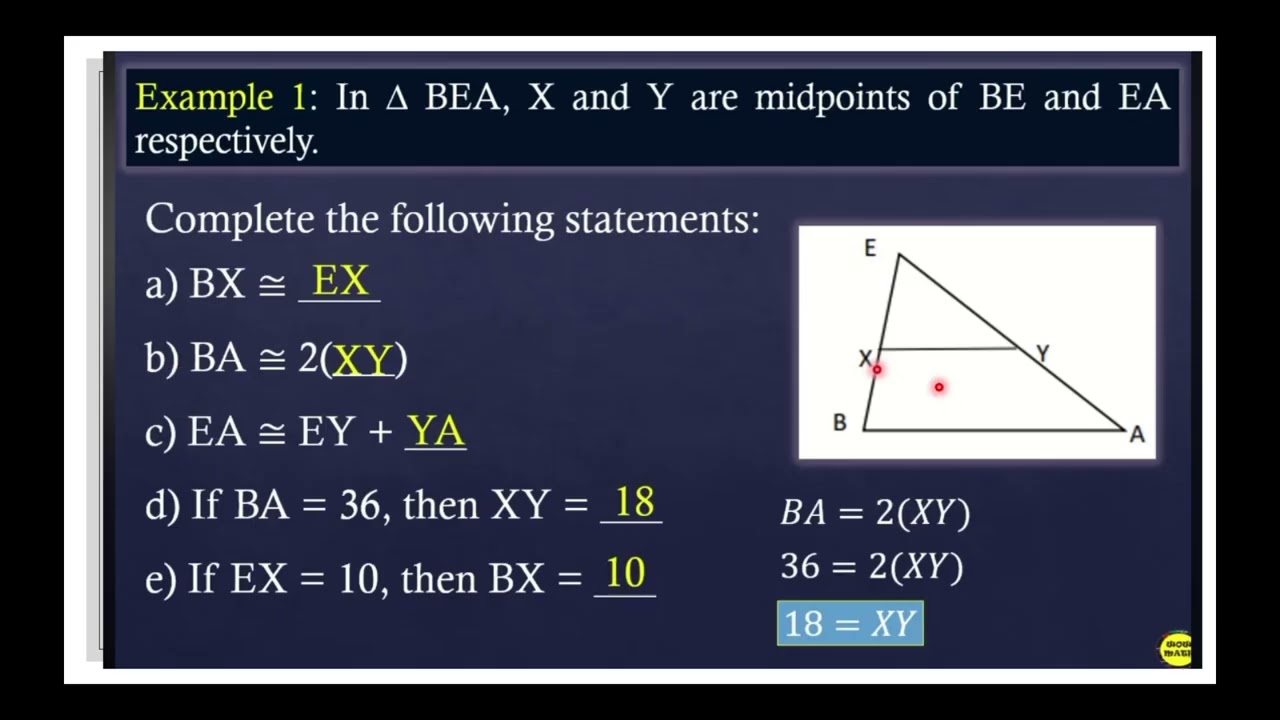 MIDLINE THEOREM 1