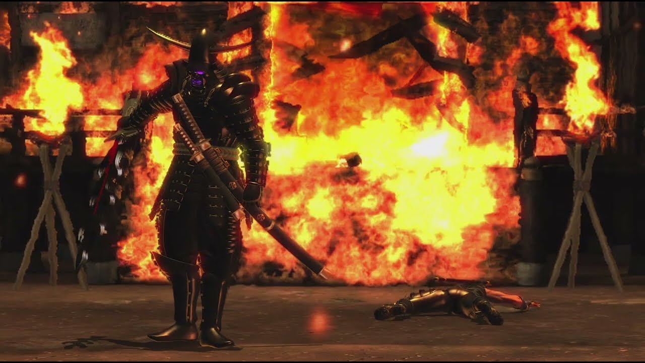 NINJA GAIDEN Σ - Defeating Doku on hard mode