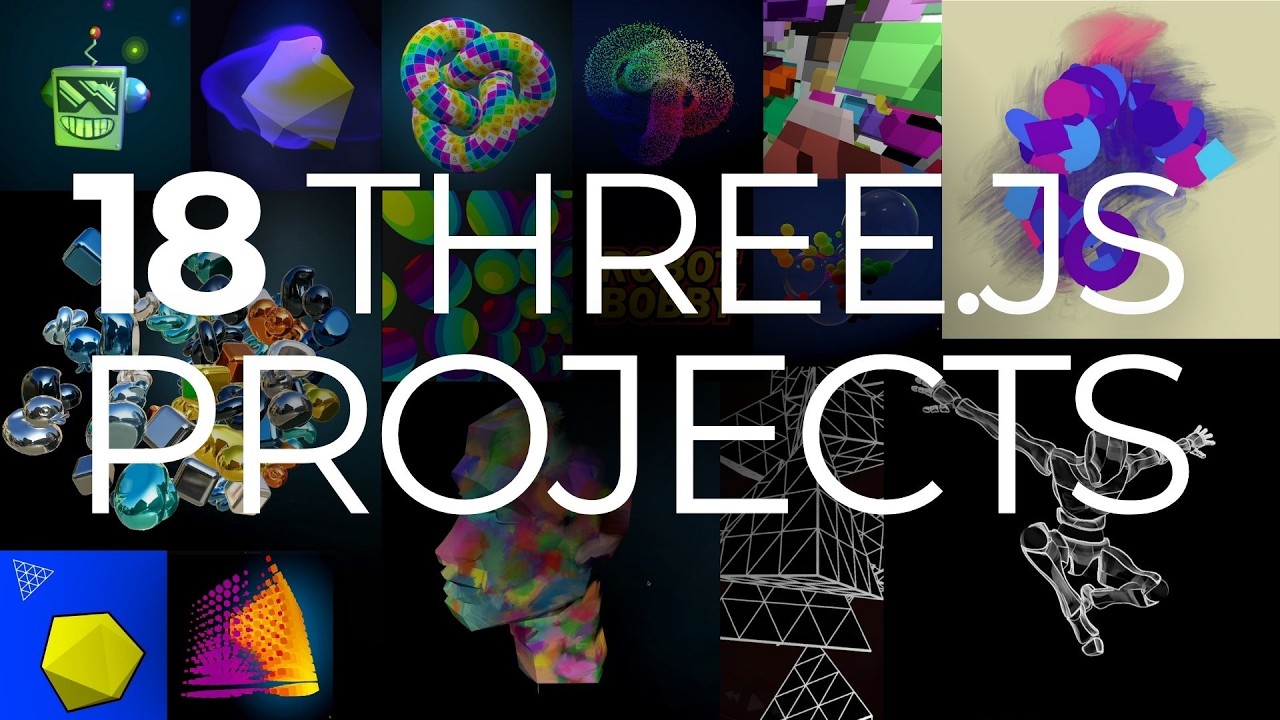 18 проектов на Three.js