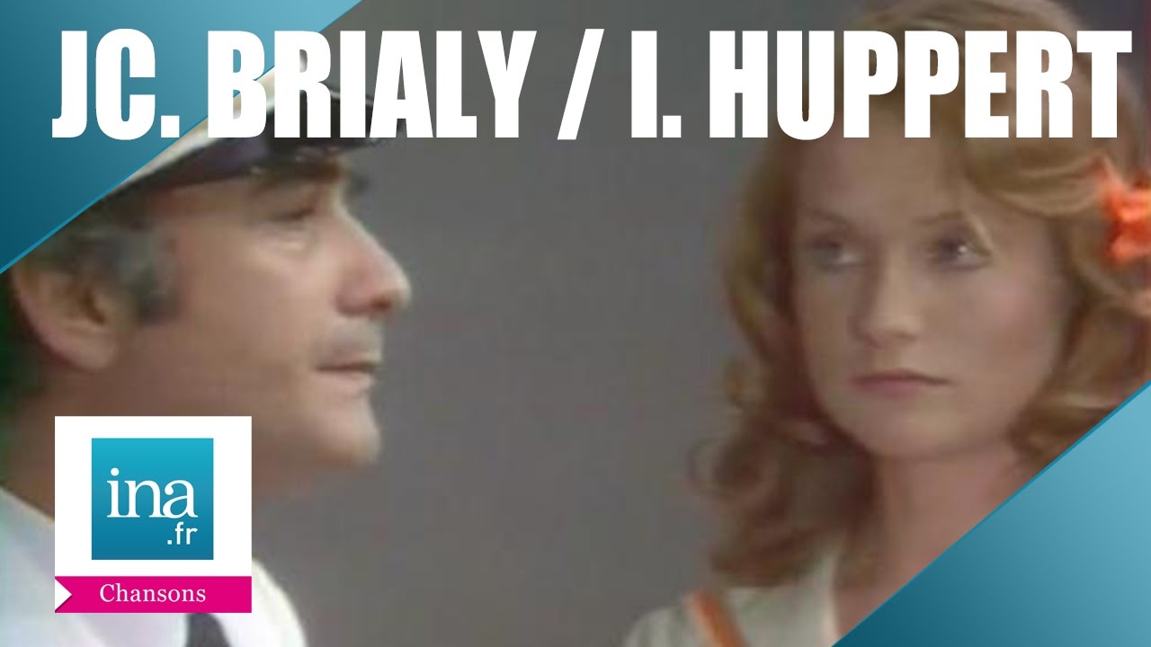 Jean-Claude Brialy et Isabelle Huppert 