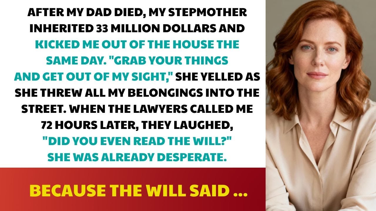 My Stepmother Inherited $33M, and Told Me to Leave, Then Begged for My Help When She Lost Everything