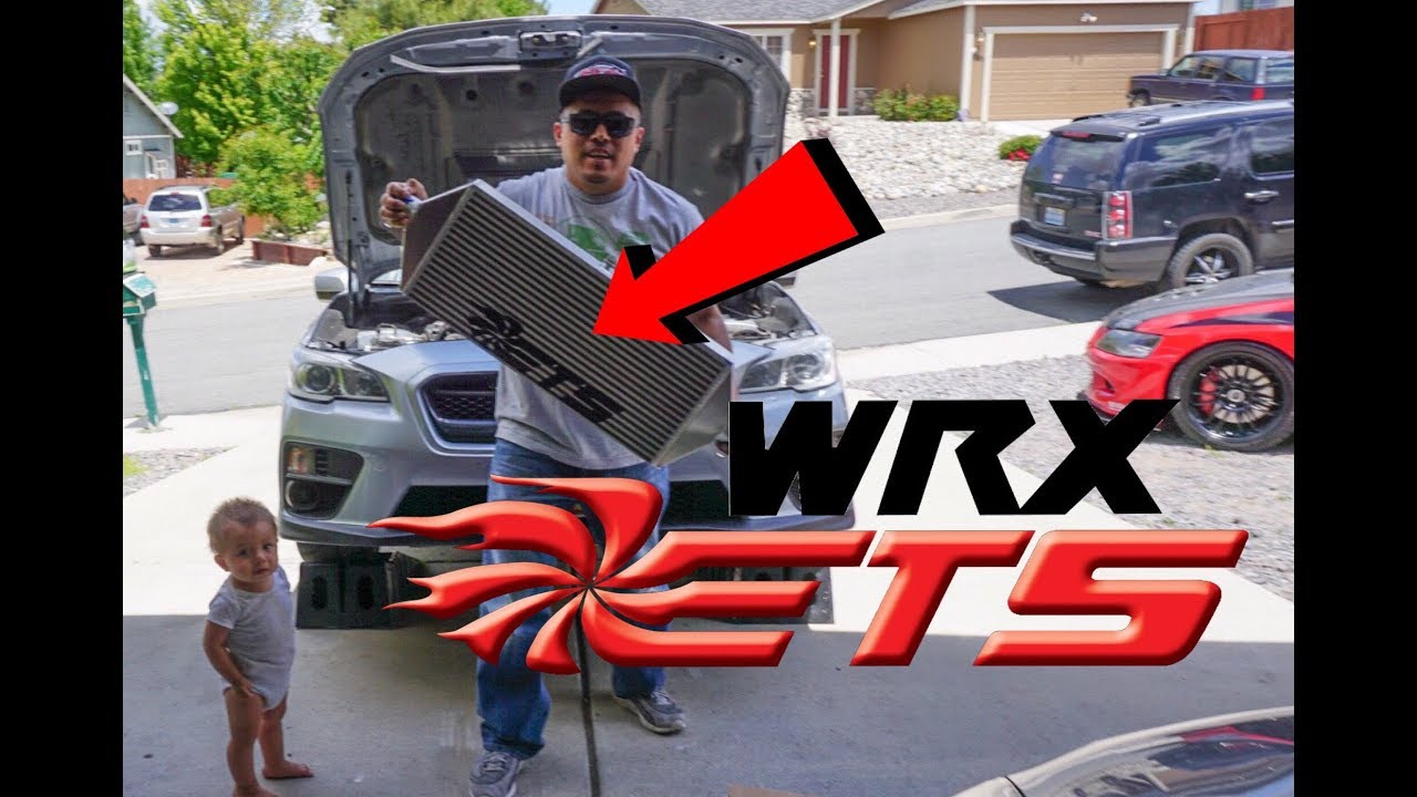 Installed ETS Front mount intercooler on Brothers 2015 WRX