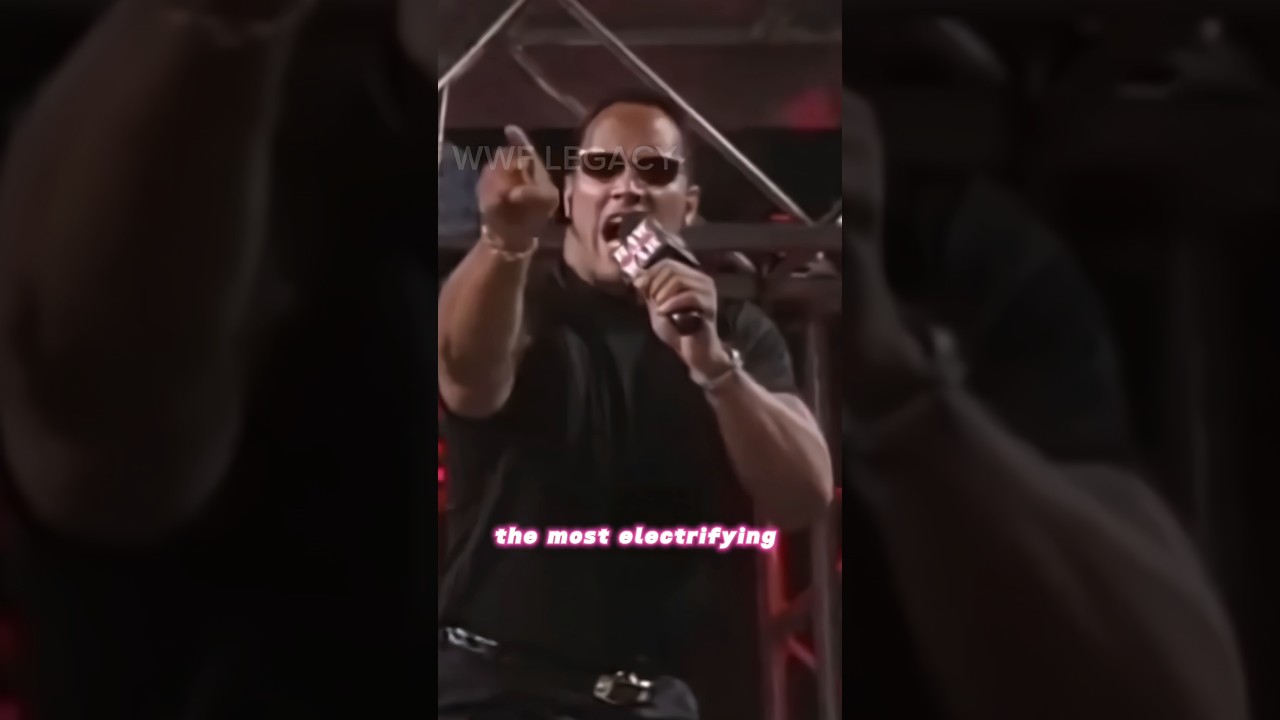 The Rock's 🔥 promo on Billy Gunn 🤣 #shorts