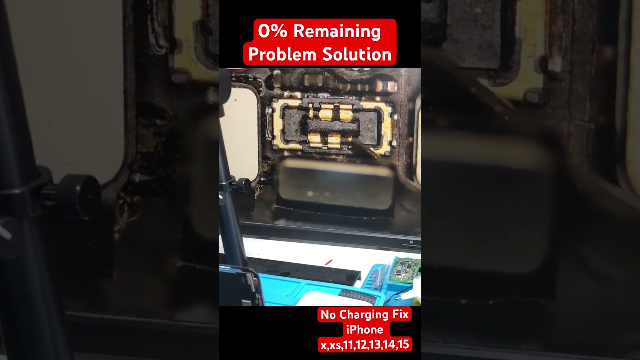 iPhone 0% Remaining on Charging | Fix No Charging stuck on 0%