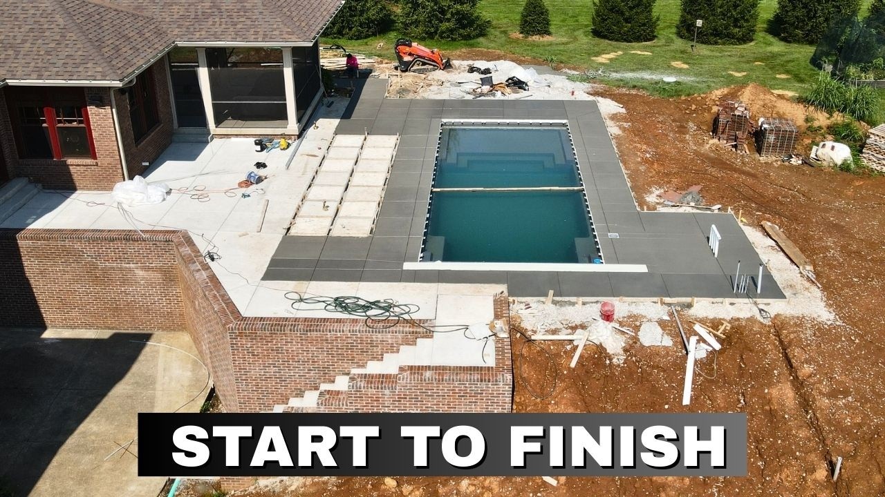 Building a Fiberglass Pool Project in Crestwood, Kentucky (start to Finish)