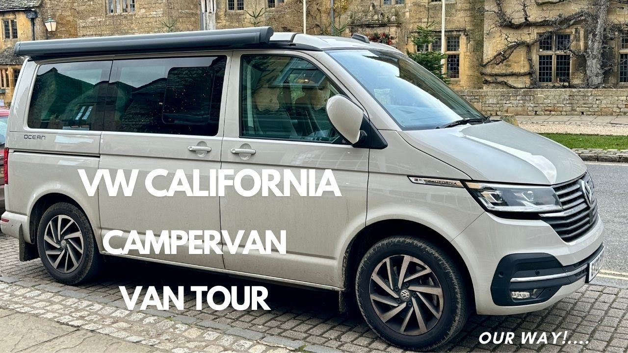 VW California Ocean van Tour: How we packed our Campervan interior at our last campsite vanlife trip
