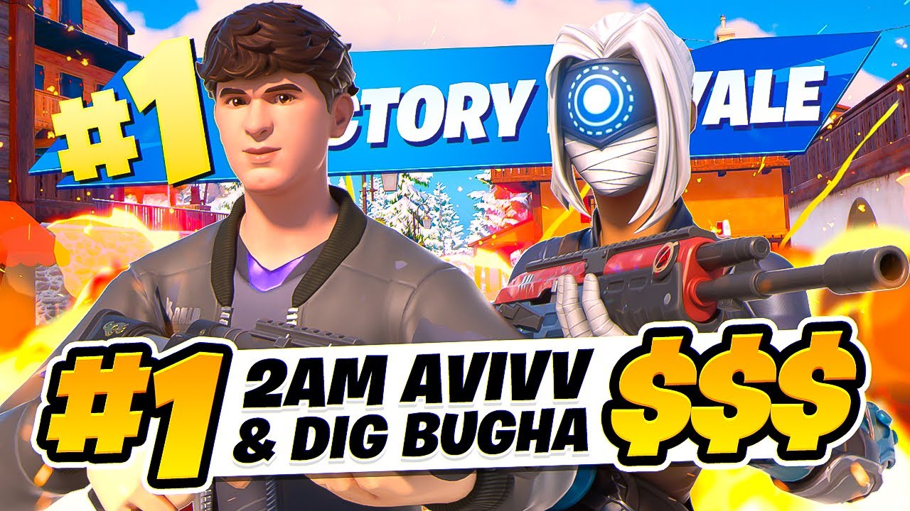 1-е место в Duo Cash Cup 🏆 с Bugha | Avivv