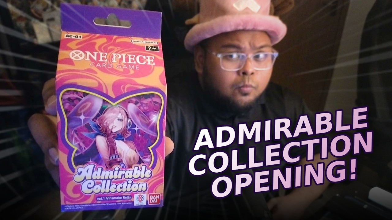 Я открыла коллекцию One Piece Admirable Collection и достала свою коллекционную карту Chase Card ✨