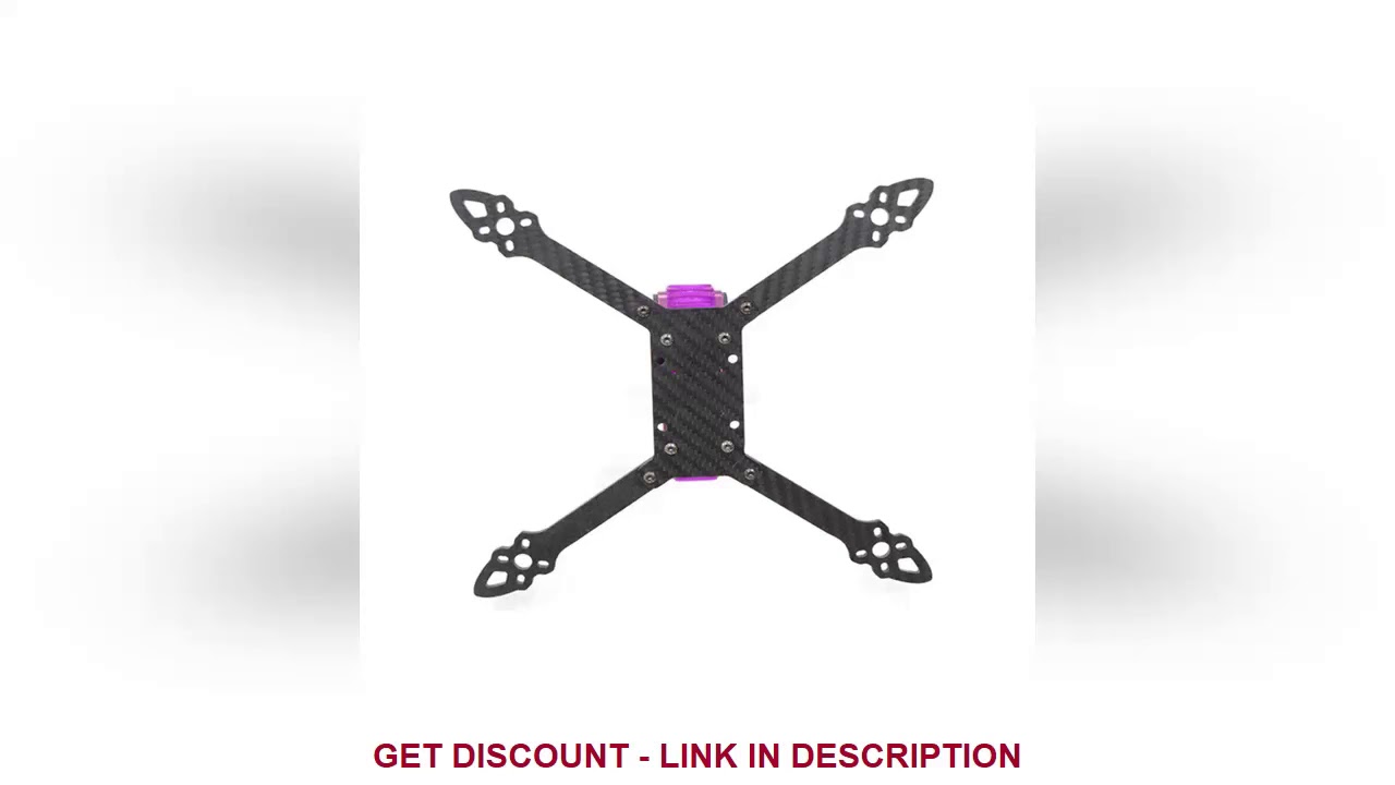 HSKRC Frog X220 220mm 4mm Thickness Carbon Fiber 5 Inch Frame Kit for RC Drone FPV Racing