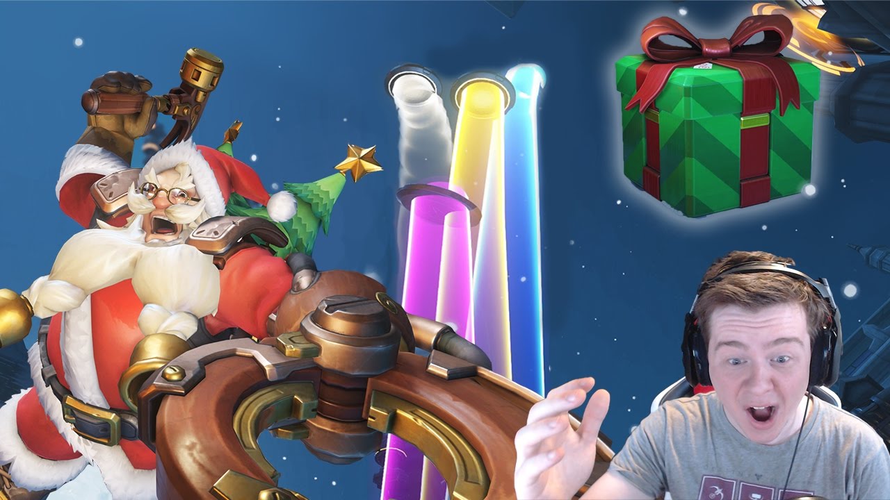 [Overwatch] Unboxing 101 Winter Lootboxes!