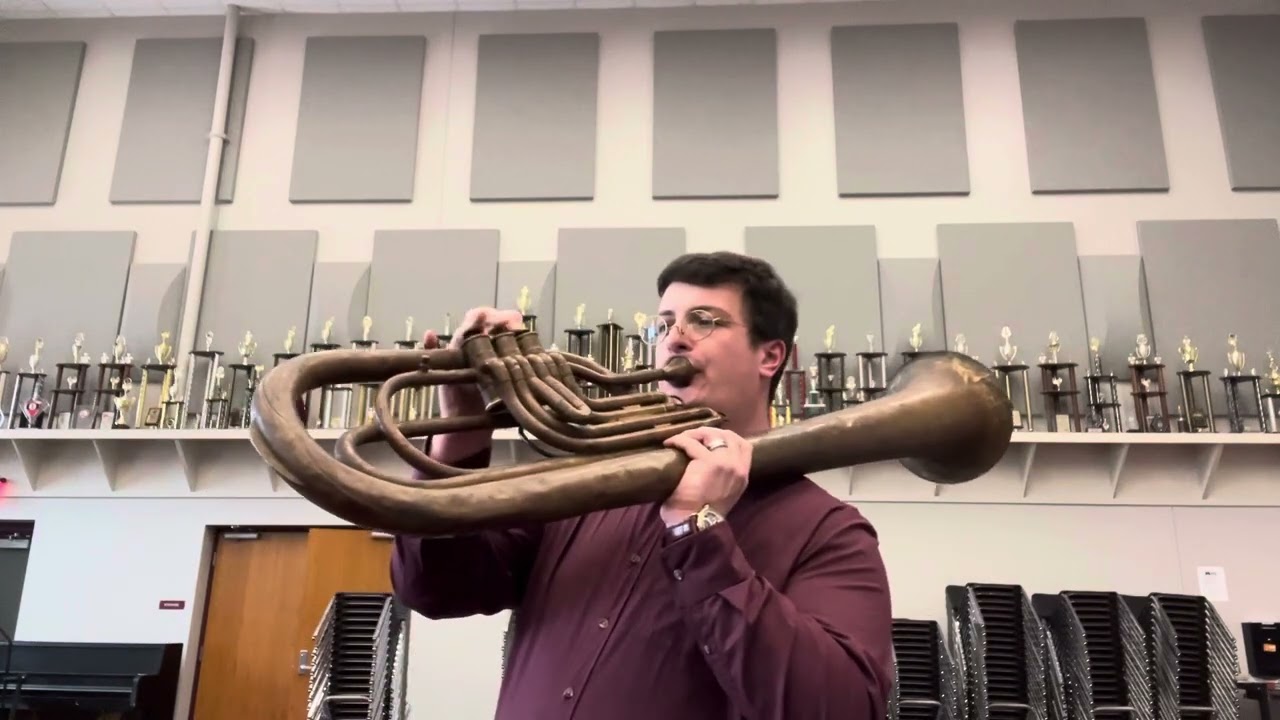 Eb Over-the-Shoulder Bass Saxhorn