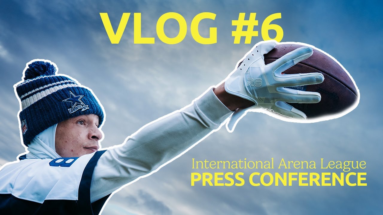 Covering the International Arena League Press Conference | VLOG #6