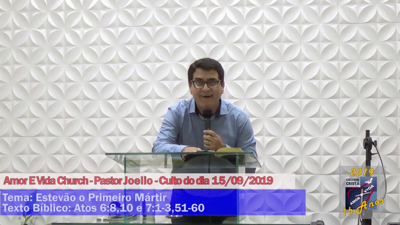 Pregação: Estevão o Primeiro Mártir - Atos 6:8,10 e 7:1-3,51-60