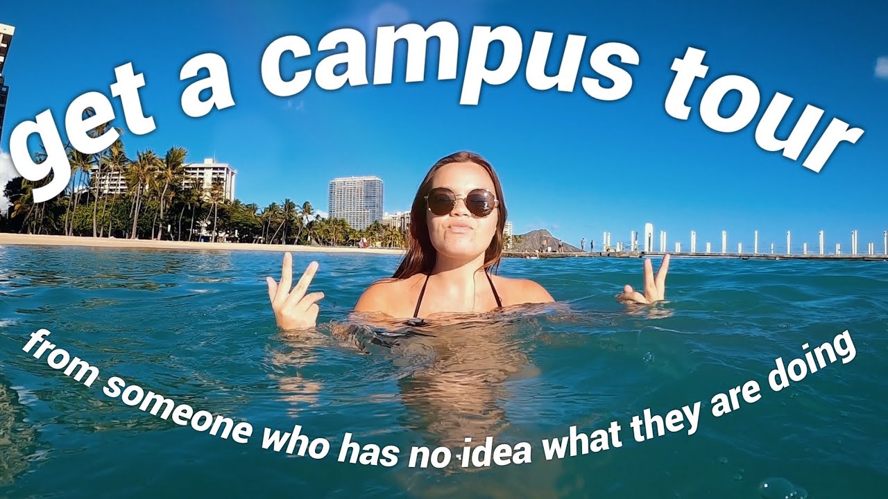 Visiting my College Campus for the First Time (University of Hawaii at Manoa VLOG)