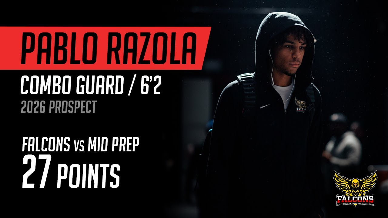 Pablo Razola | 6’2 Combo Guard | 27-Point Game | 2026 Prospect | Highlights