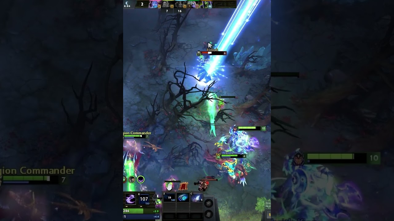 THE FIRST ITEM OF LUNA #dota2 #luna #dagon #shorts