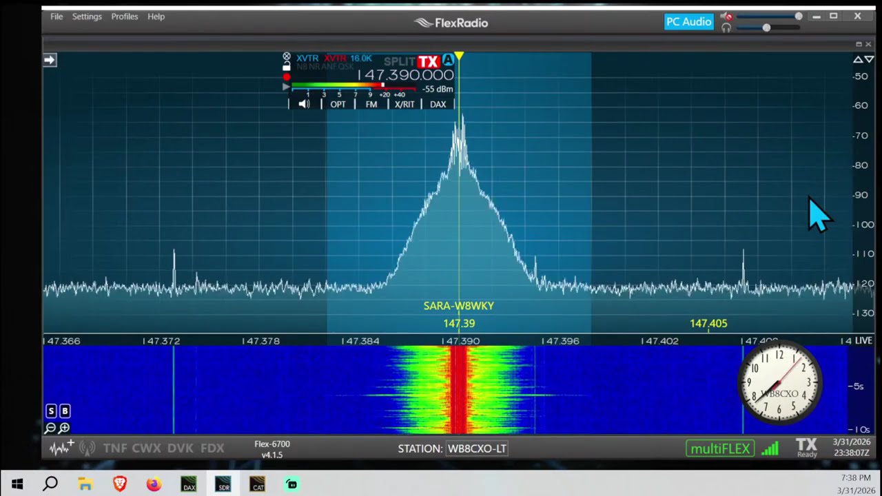 Silvercreek Amateur Radio Assoc. 2 meter net 147.39+ 114.8 PL 8:00PM, 3-31-26
