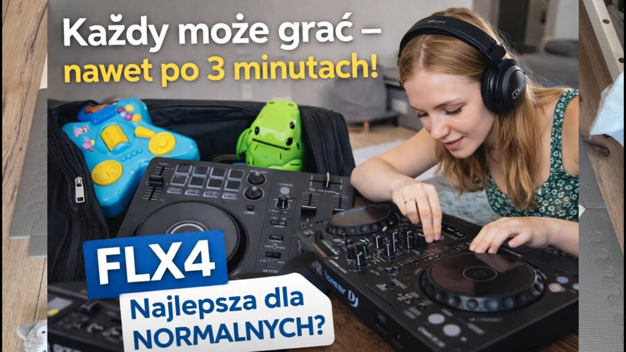Pioneer DDJ-FLX4: Czy wystarczy dla amatora? (Wypakowanie i test)