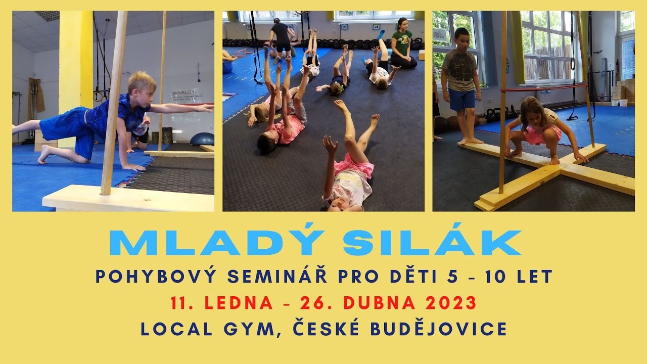 MLADÝ SILÁK - Pohybový seminář pro děti 5 - 10 let