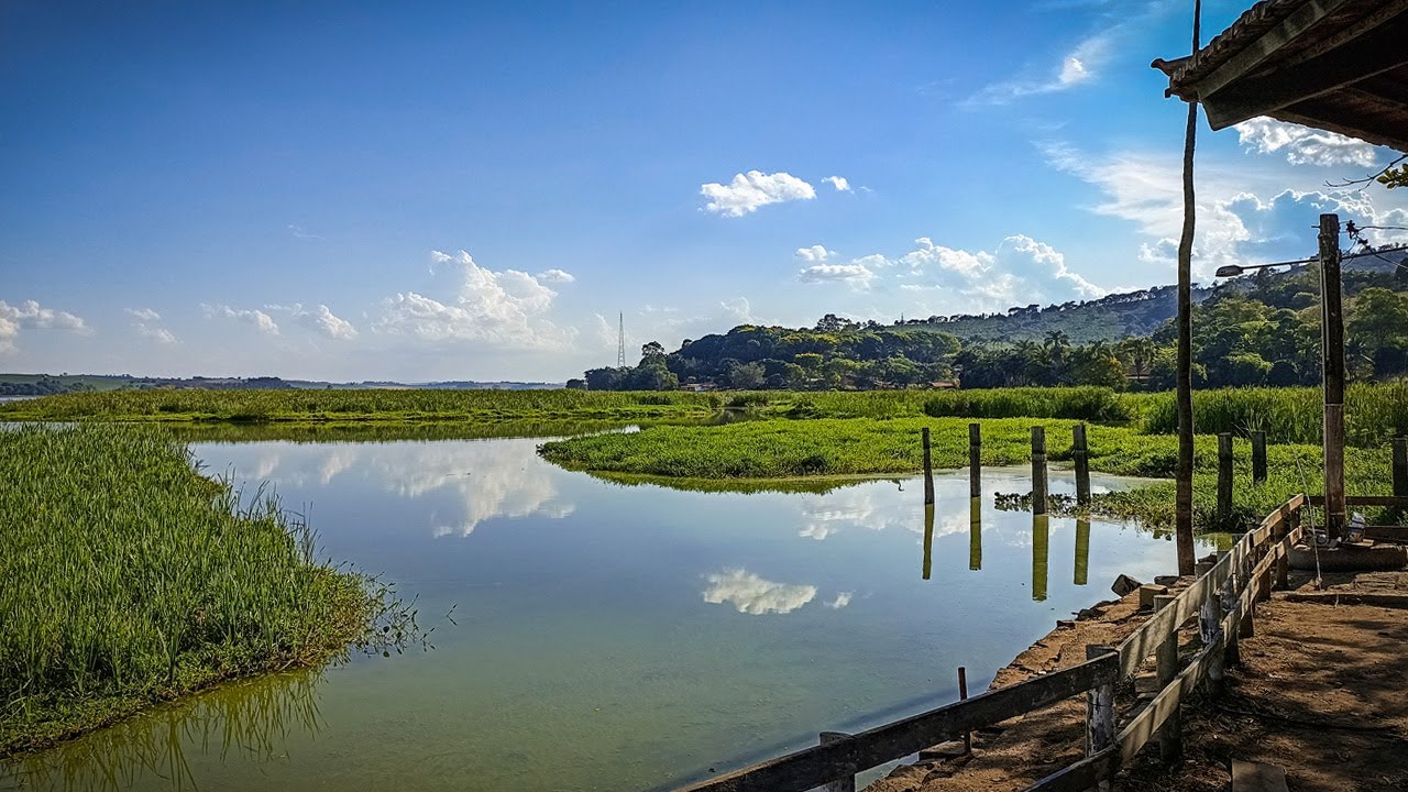 NÍVEL DO LAGO DE FURNAS DIMINUI EM SETEMBRO - IMAGENS DO RESTAURANTE GARÇA EM AREADO