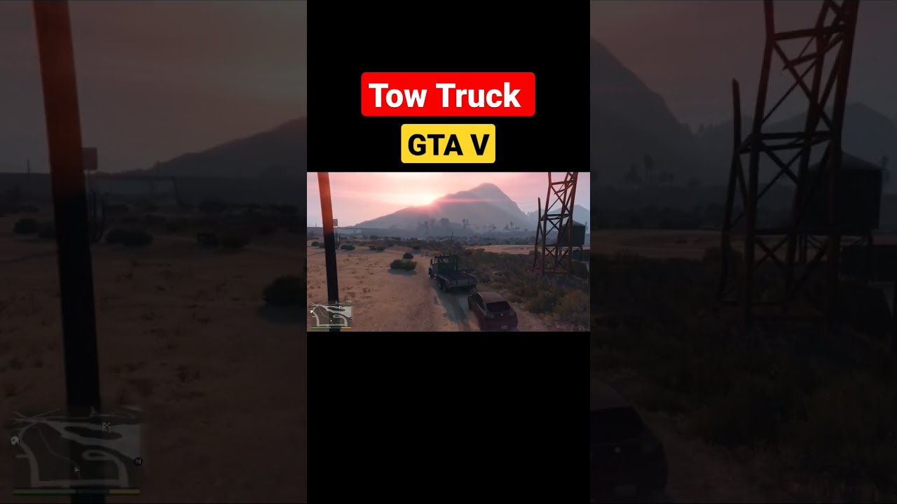 GTA 5 - How to release A Car from Tow Truck  #shorts#gta5#towtruck