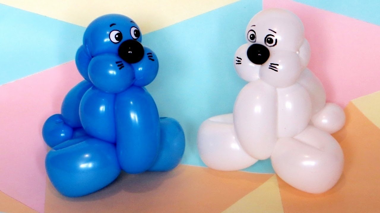 Тюлень из шарика / One balloon seal (Subtitles)