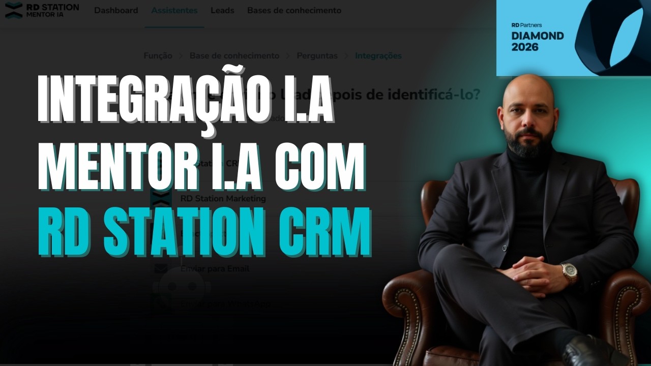 Integra&ccedil;&atilde;o Mentor IA e RD Station CRM : Configurando Funil de Vendas na Pr&aacute;tica.