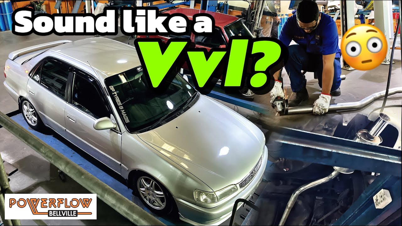 Модернизация выхлопной системы на моей Corolla 4AFE😍 | ЗВУЧИТ ТАК КРУТО!!!