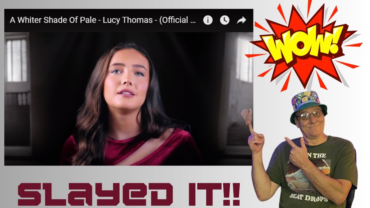Pure WOW Factor|  LUCY THOMAS - A Whiter Shade Of Pale.. Reaction!!!