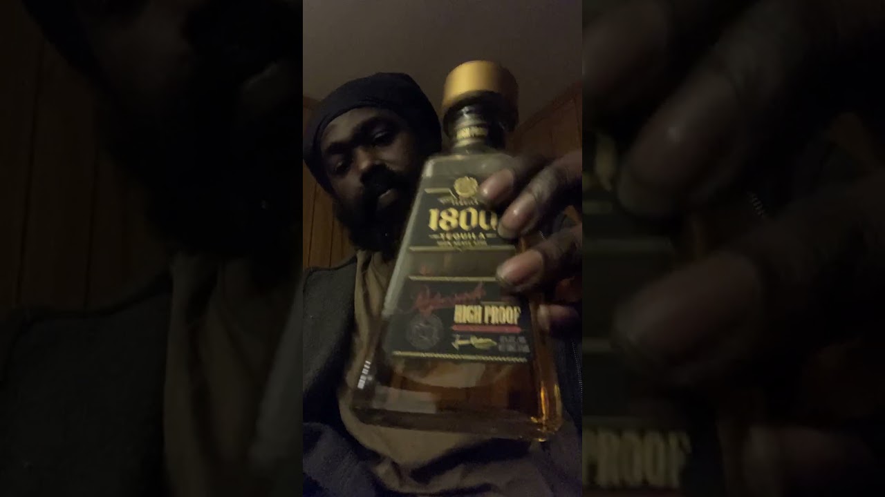   1800 high proof tequila reposado 