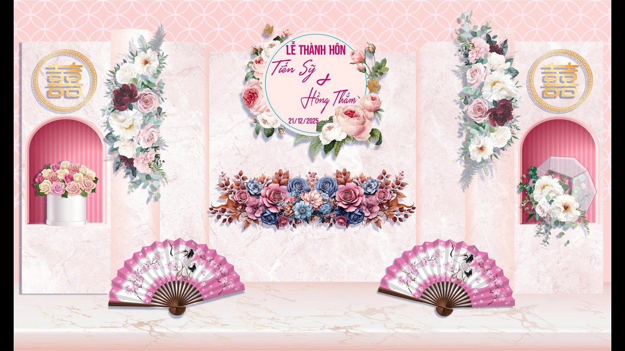 Lễ thành hôn Tiến Sỹ & Hồng Thắm 21.12.2025