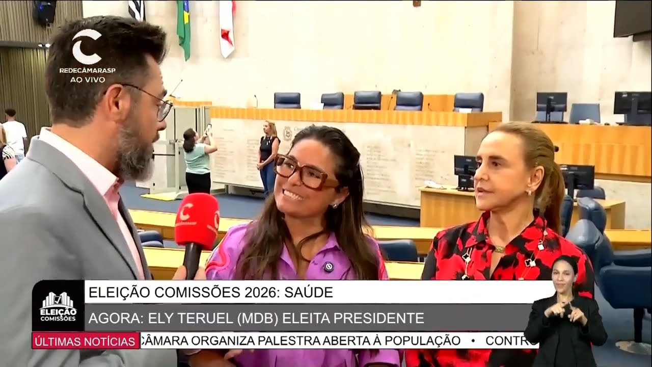 Ely Teruel é reeleita e Dra. Sandra Tadeu é eleita vice da Comissão de Saúde da Câmara de SP