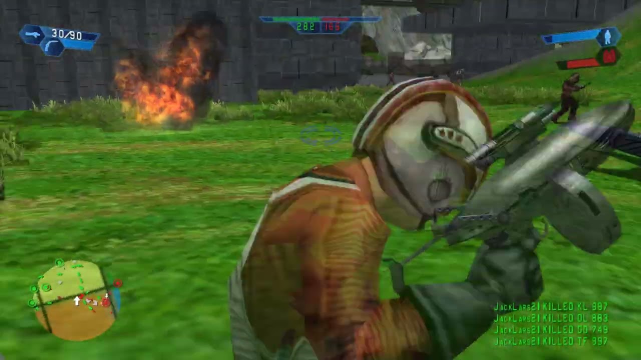 Star Wars Battlefront 2004: Instant Action Eddies Base Rebels