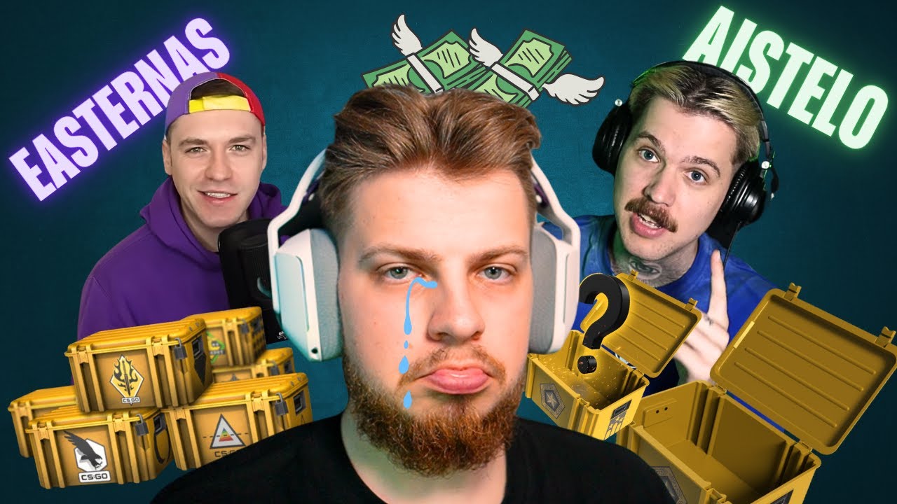 KIEK IŠĖJOM Į PLIUSĄ?  Su  ⁨@aistelo⁩  ir  ⁨@Easternas⁩    | 100 CASE OPENING