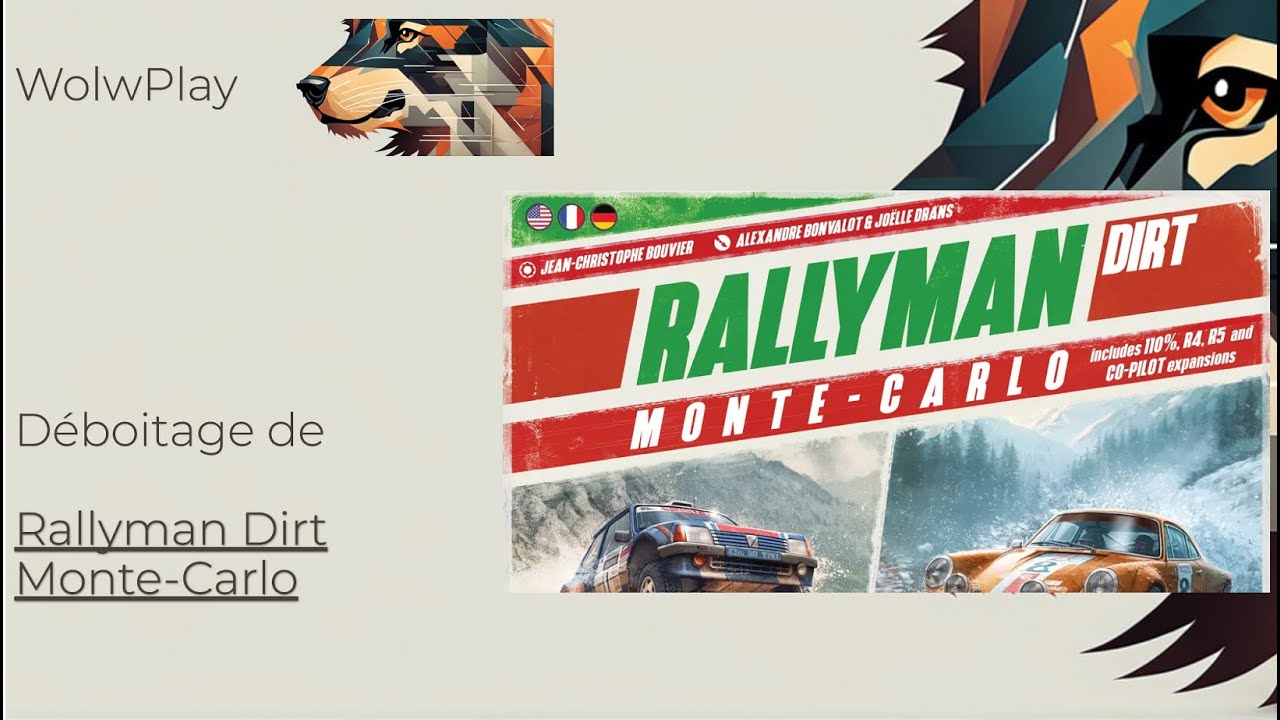 Déboitage - Rallyman Dirt - Monte Carlo