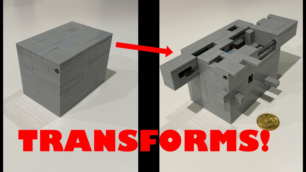 You Cant Solve This TRANSFORMING LEGO PUZZLE BOX