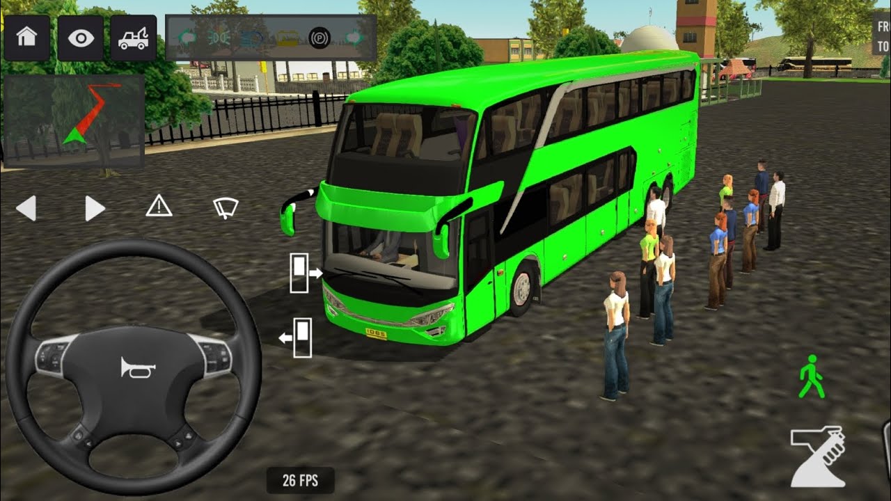 I Play Bus Game | 2026 New Update Bus Driving Game | Bus Simulator Indonesia 