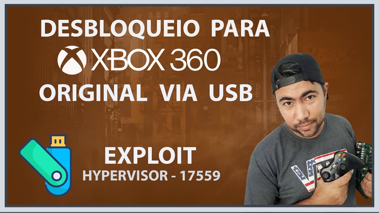 Como fazer o Desbloqueio do Xbox 360 Original  via USB (Exploit ) -  Tutorial Fácil