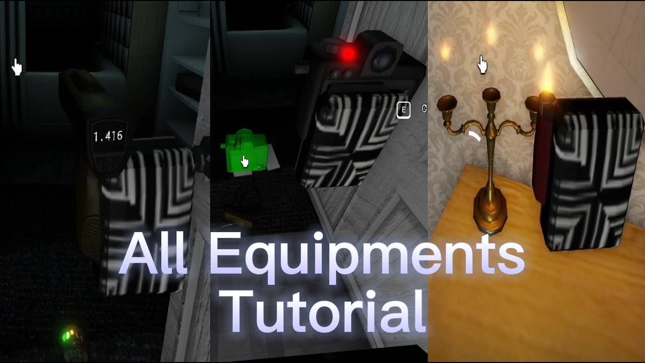 Roblox Blair - How to use every Equipments